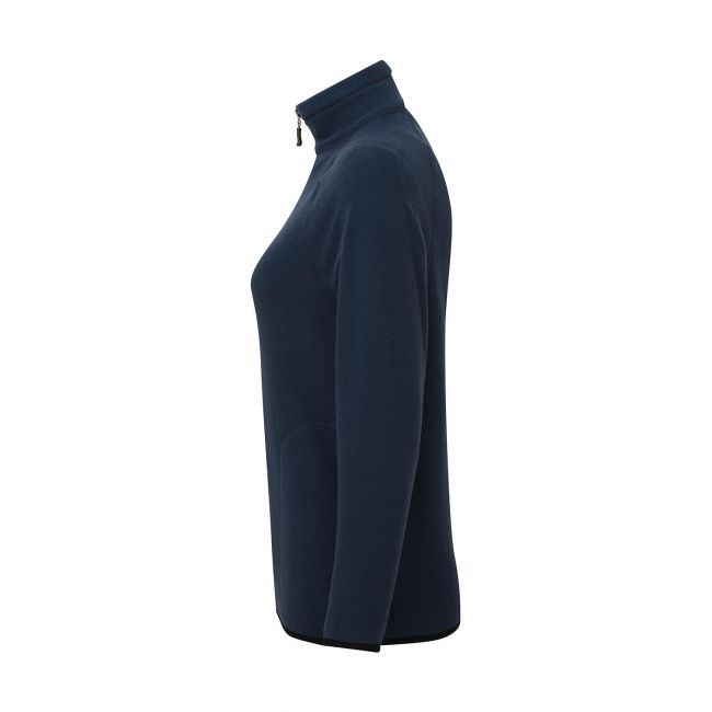 Ladies' full zip microfleece navy marimea 2xl