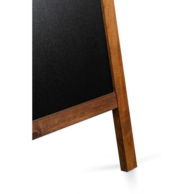 Panou stradal din lemn (blackboard) pro (65x118 cm) - rezistent la apă