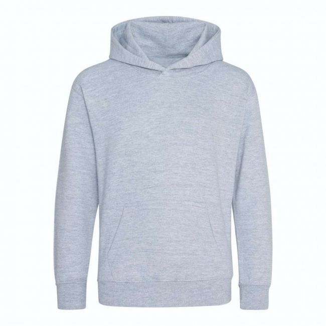 Kids organic hoodie culoare heather grey marimea m