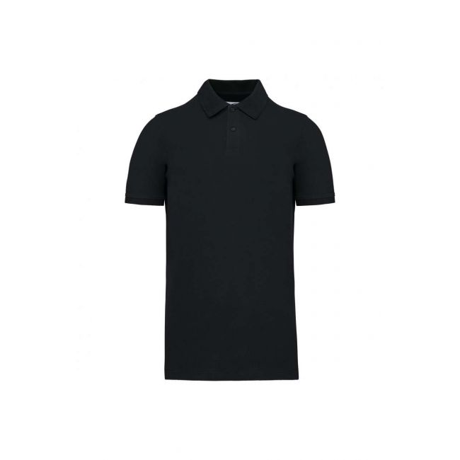 Men's organic 180 piquÉ polo shirt culoare black marimea 4xl