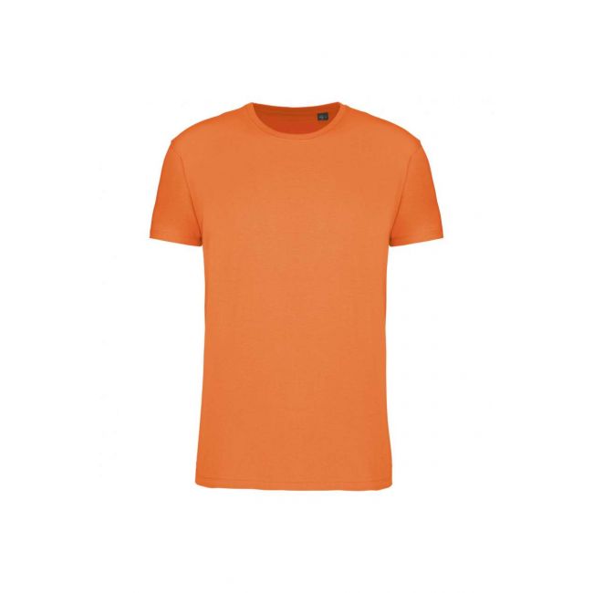 Organic 190 crew neck t-shirt culoare light orange marimea s