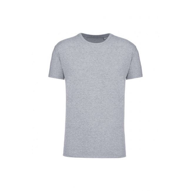 Organic 190 crew neck t-shirt culoare oxford grey marimea xxs