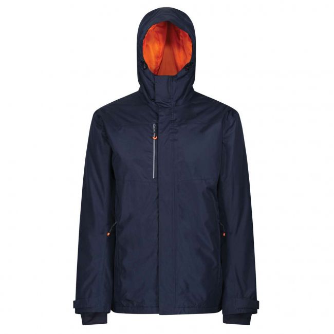 Thermogen waterproof heated jacket culoare navy/magma marimea 2xl