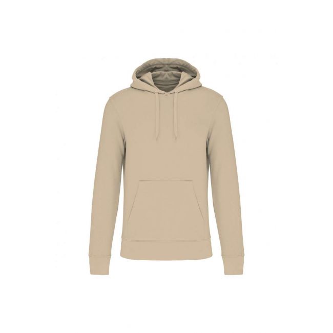 Men's eco-friendly hooded sweatshirt culoare light sand marimea 3xl