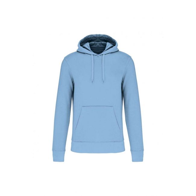 Men's eco-friendly hooded sweatshirt culoare sky blue marimea 3xl