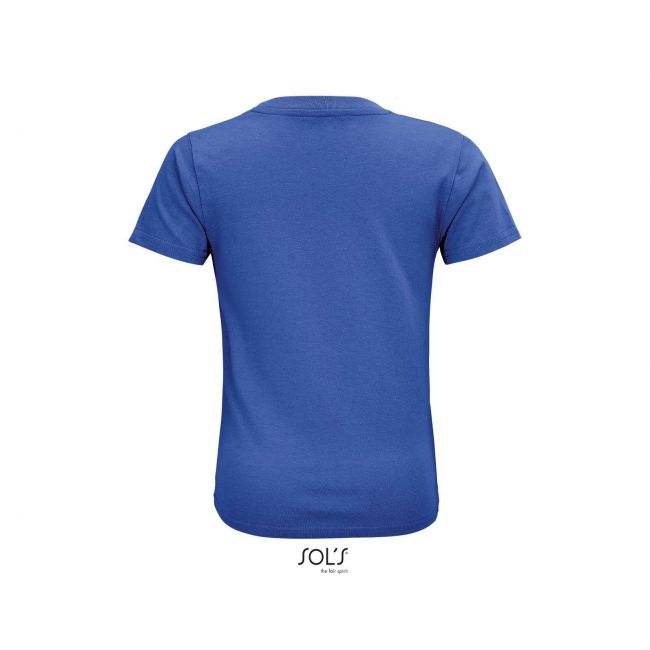 Sol's crusader kids - round-neck fitted jersey t-shirt culoare royal blue marimea 12a