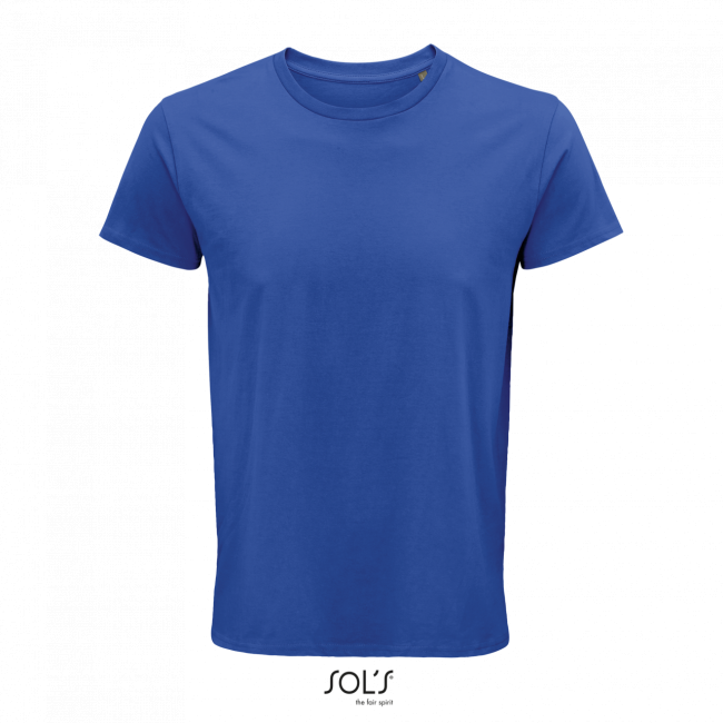 Sol's crusader men - round-neck fitted jersey t-shirt culoare royal blue marimea l