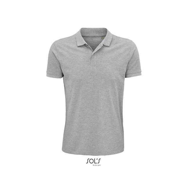 Sol's planet men - polo shirt culoare grey melange marimea m