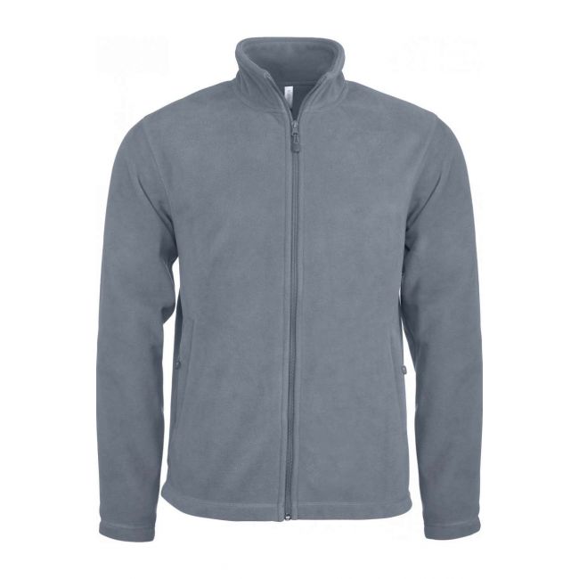 Full zip microfleece jacket culoare convoy grey marimea l