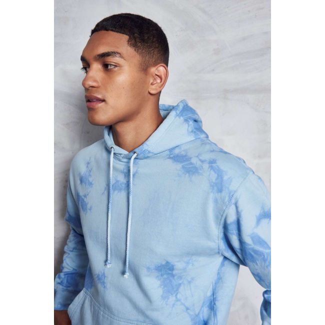 Tie-dye hoodie culoare blue cloud marimea xl