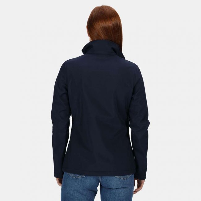 Women's ablaze 3 layer printable softshell jacket culoare navy/navy marimea 12