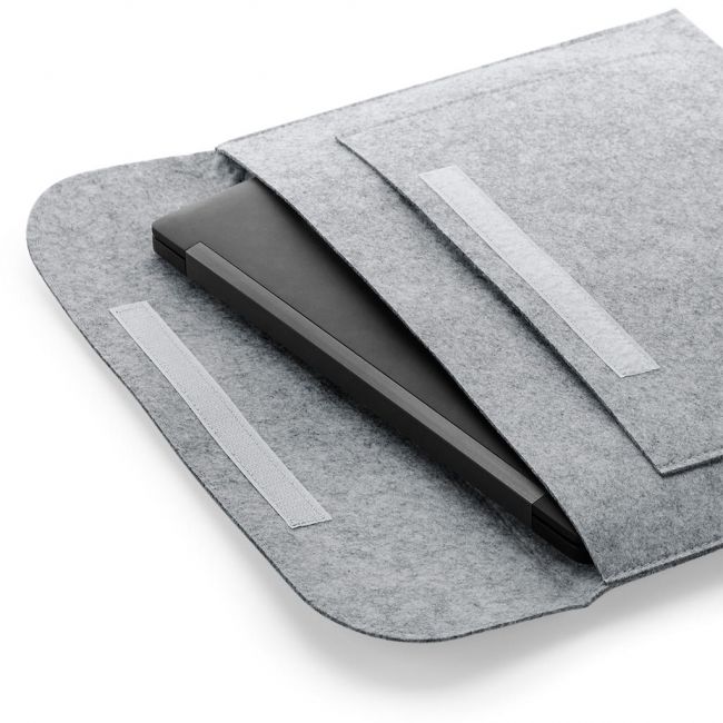 Felt laptop/document slip navy marimea one size