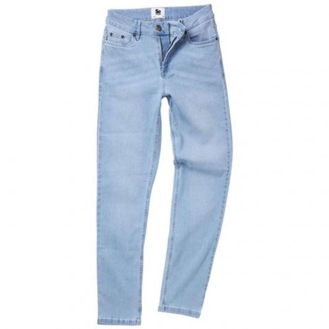 Katy straight jeans culoare light blue wash marimea 6-r