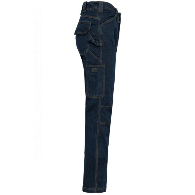 Men's multipocket denim trousers culoare blue rinse marimea 36