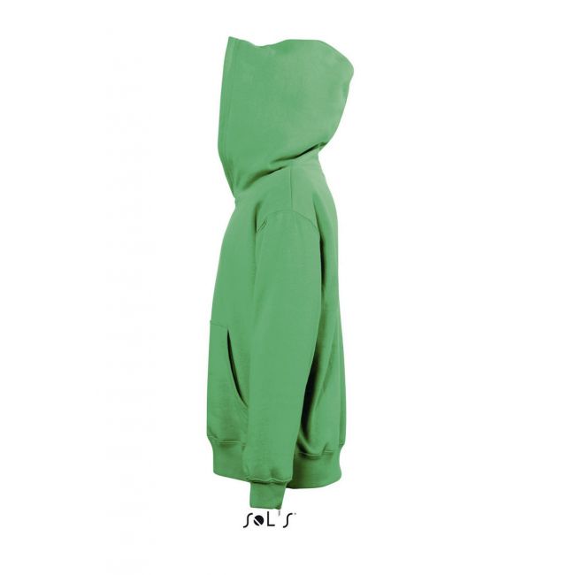 Sol's slam kids hooded sweat-shirt culoare kelly green marimea 12a