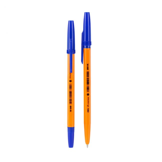 Pix unica folosinta 0.7mm orange albastru deli