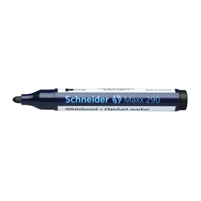 Marker pentru tabla schneider maxx 290, varf rotund 2-3 mm, albastru