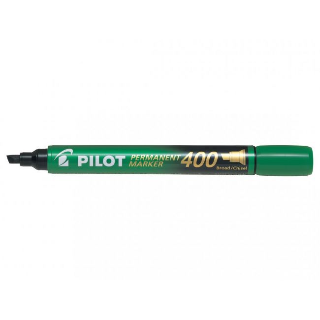 Marker permanent verde varf tesit 4mm p400 pilot