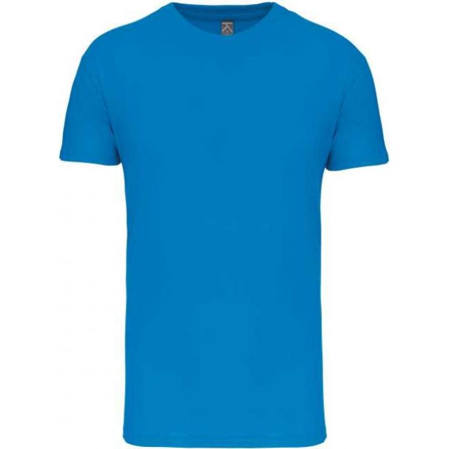 Bio150ic men's round neck t-shirt culoare tropical blue marimea s