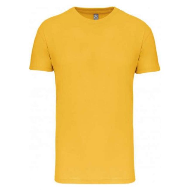 Bio150ic men's round neck t-shirt culoare yellow marimea 2xl