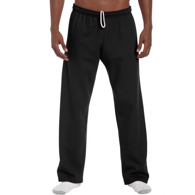 Heavy blend™ adult open bottom sweatpants culoare black marimea s