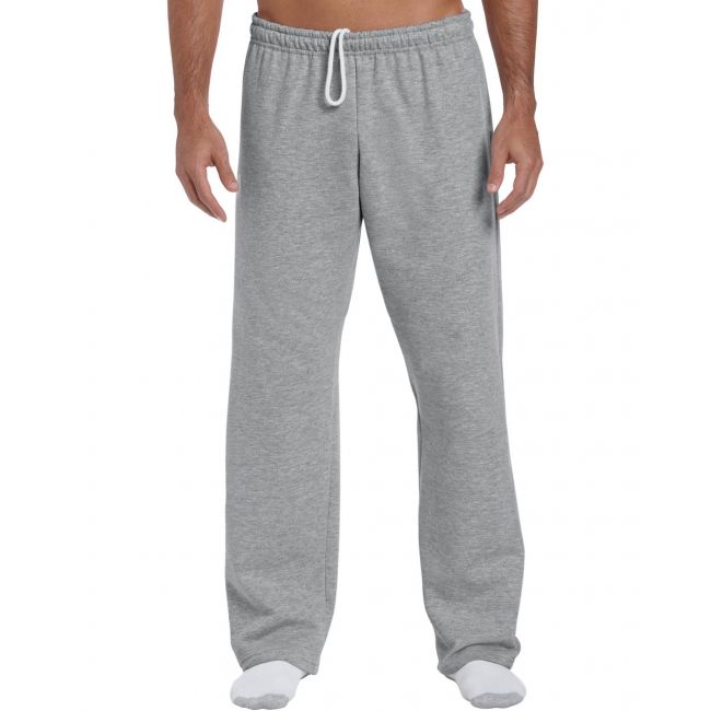 Heavy blend™ adult open bottom sweatpants culoare sport grey marimea s