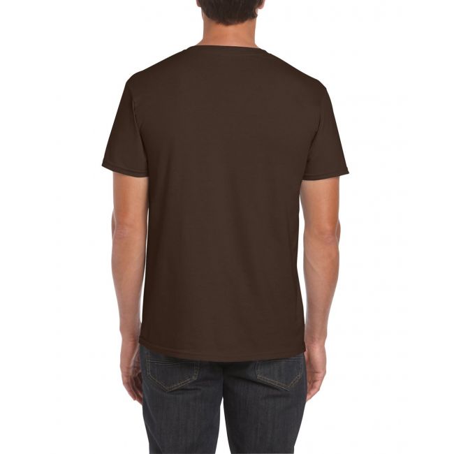 Softstyle<sup>®</sup> adult t-shirt culoare dark chocolate marimea 3xl