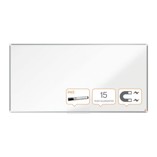 Whiteboard magnetic otel lacuit 200 x 100 cm premium plus nobo