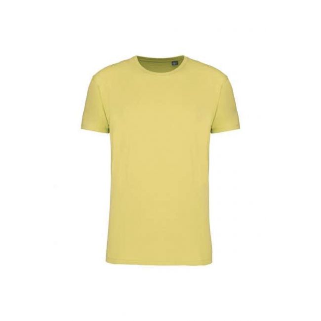 Organic 190ic crew neck t-shirt culoare lemon yellow marimea xxs