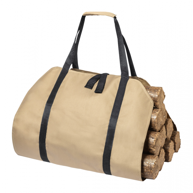 Priya geantă de transport pentru lemne de foc