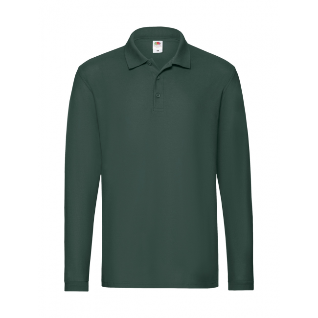 Premium long sleeve polo