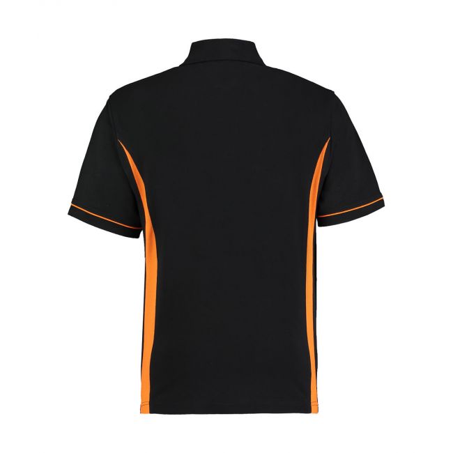 Scottsdale polo black/orange marimea l