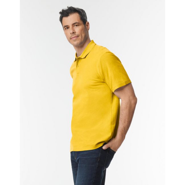 Softstyle® adult double pique polo sapphire marimea 3xl