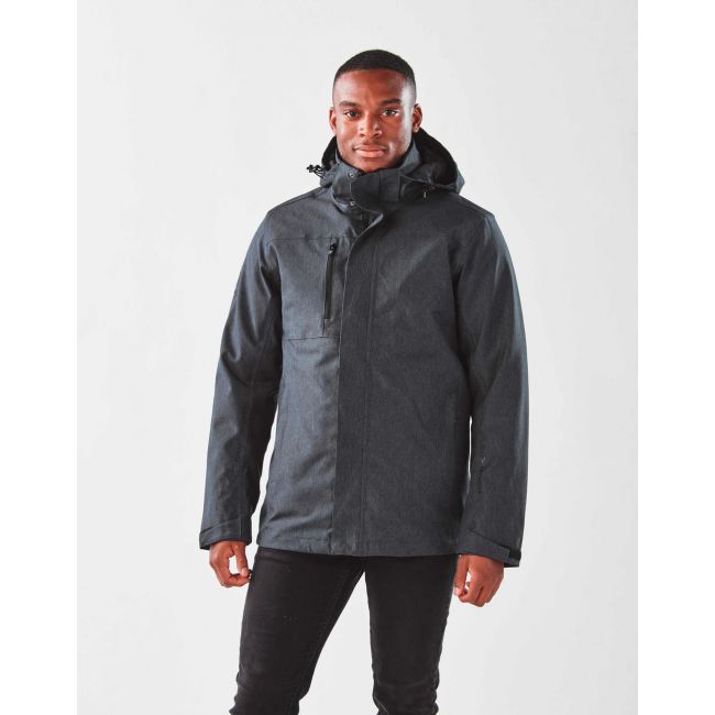 Men's avalanche system jacket black marimea l