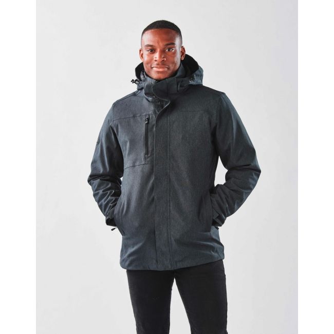 Men's avalanche system jacket black marimea xl
