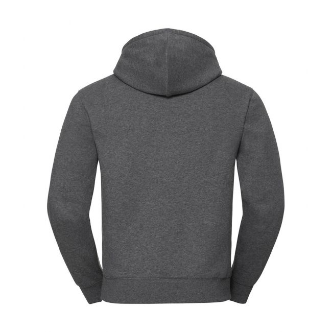 Men's authentic melange hooded sweat carbon melange marimea s