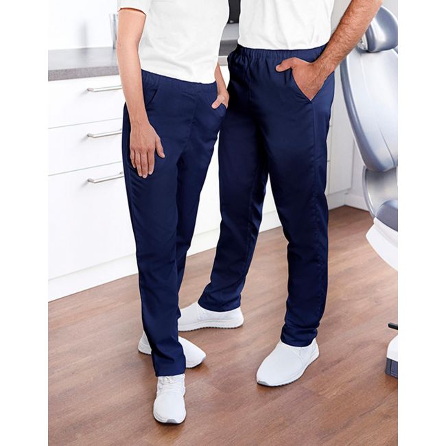 Slip-on trousers essential navy marimea s