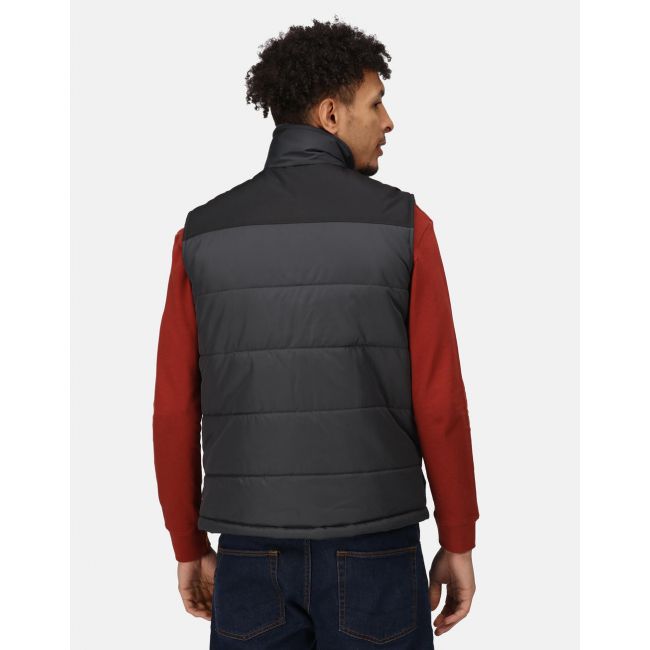 Altoona insulated bodywarmer seal grey/black marimea 2xl