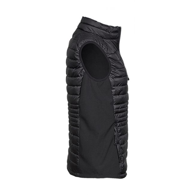 Ladies crossover bodywarmer black/black marimea l