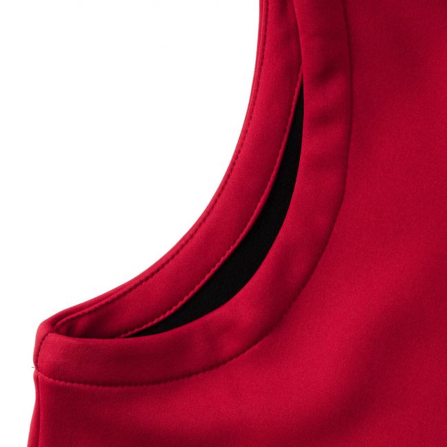 Men's smart softshell gilet classic red marimea l