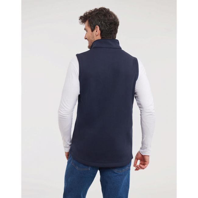 Men's smart softshell gilet convoy grey marimea xl