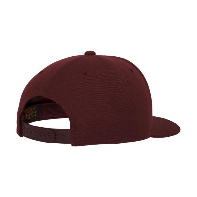 Classic snapback cap kids maroon marimea kids 52cm