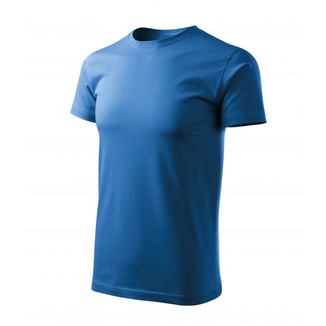Basic Free tricou pentru bărbaţi albastru azuriu