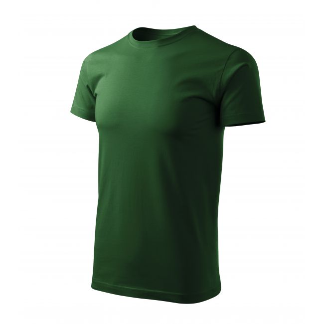 Basic Free tricou pentru bărbaţi verde sticlă