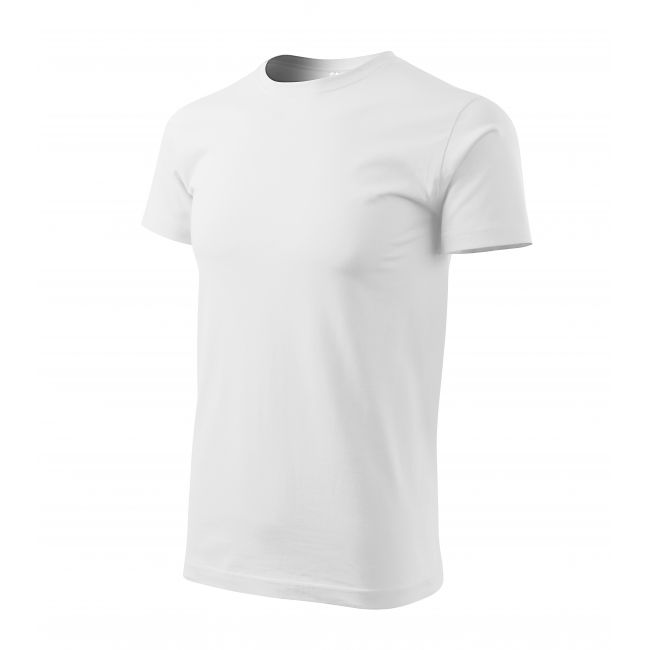 Basic tricou pentru bărbaţi alb