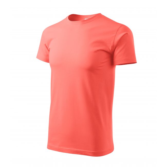 Basic tricou pentru bărbaţi coral