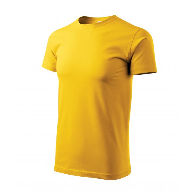 Basic tricou pentru bărbaţi galben
