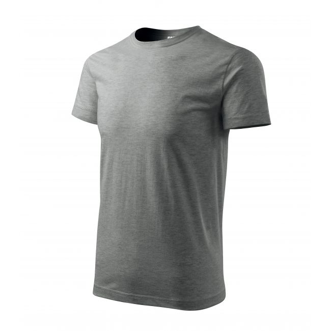 Basic tricou pentru bărbaţi gri închis