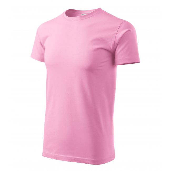 Basic tricou pentru bărbaţi roz