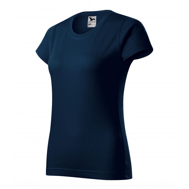 Basic tricou pentru damă albastru marin